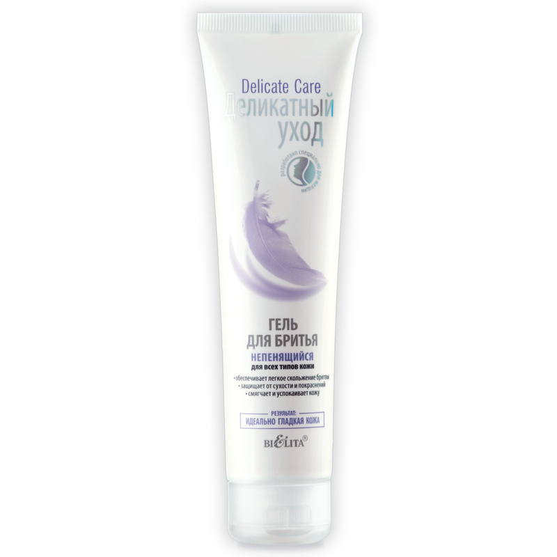 Bielita Деликатный Уход Гель д/бритья Непенящийся д/всех 100мл
