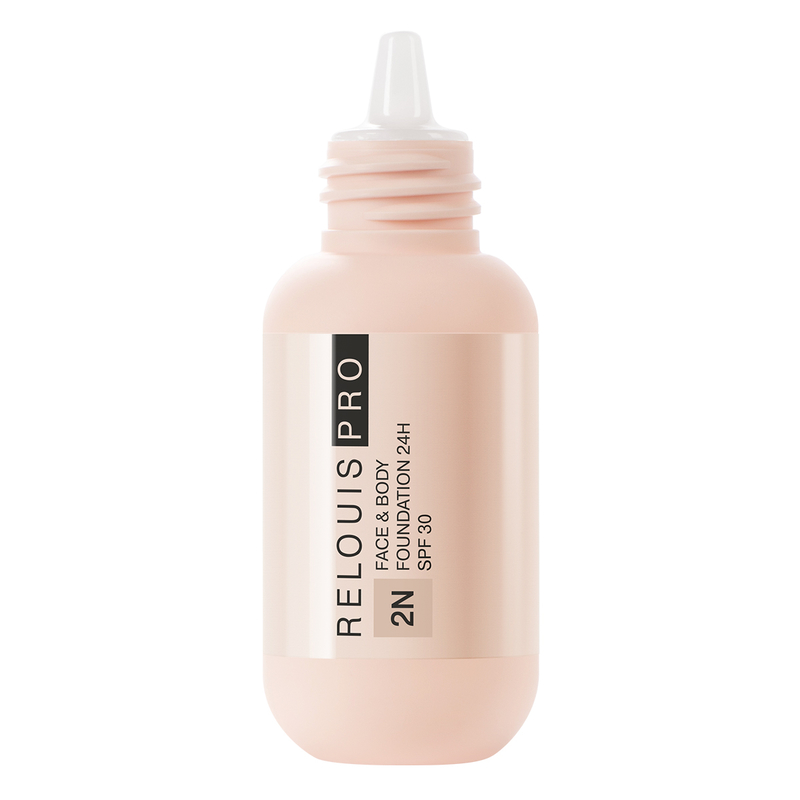 Relouis Крем тональный PRO Face&Body Foundation 24H SPF30 тон 2N средний нейтральный
