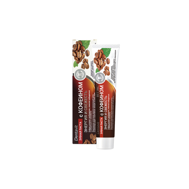 Biтэкс Dentavit З/паста Энергия и Свежесть Кофеин 85г Коробка