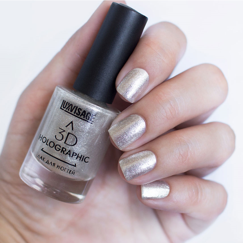 LUX visage Лак д/ногтей 3D Holographic тон 701