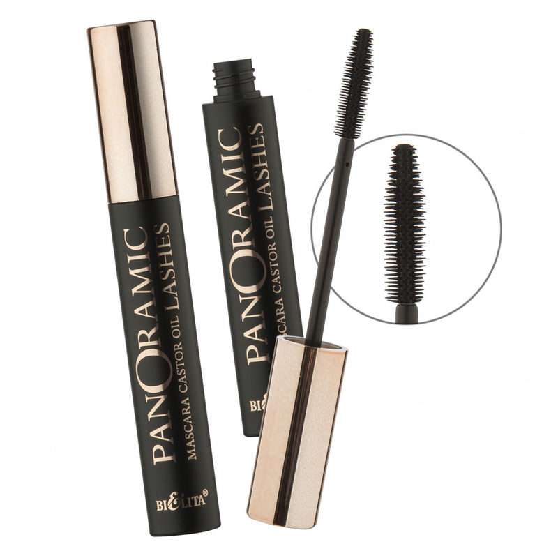 *Bielita Тушь LUXURY PANORAMIC LASHES C касторовым маслом 
