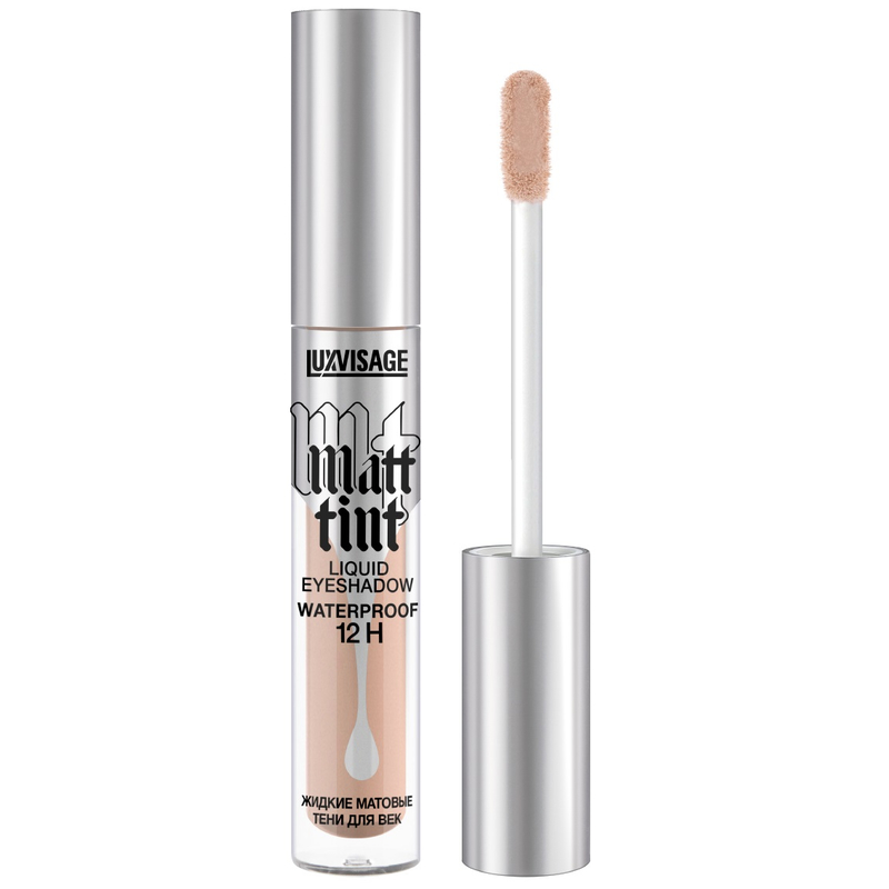LUX visage Тени жидкие матовые Matt tint waterproof 12H 101 Cream Beige
