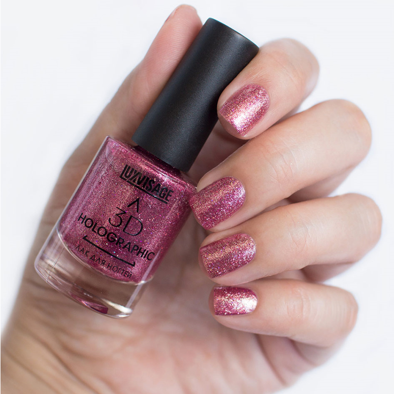 LUX visage Лак д/ногтей 3D Holographic тон 706