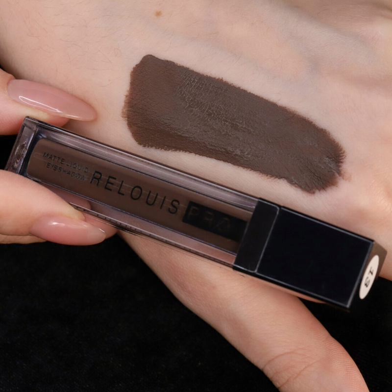 Relouis Тени д/век жидкие матовые PRO Matte Liquid Eyeshadow тон 13 Mocha Coffee