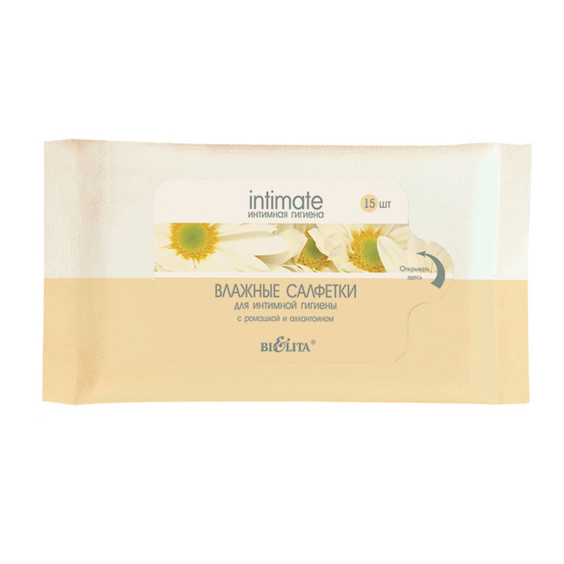 Biтэкс Intimate Влажные салфетки для ИНТИМНОЙ ГИГИЕНЫ 15шт