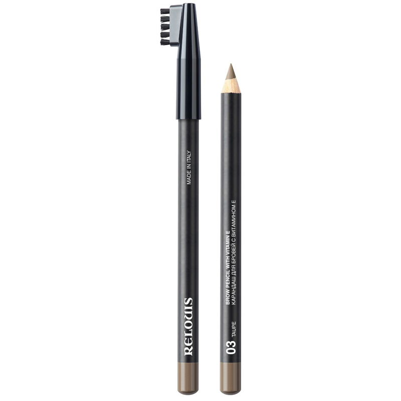 Relouis Карандаш для бровей с витамином Е 03 taupe