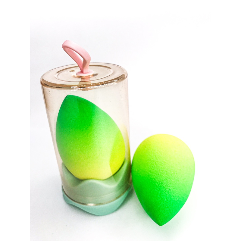 Китай Спонж для макияжа желто-зеленый