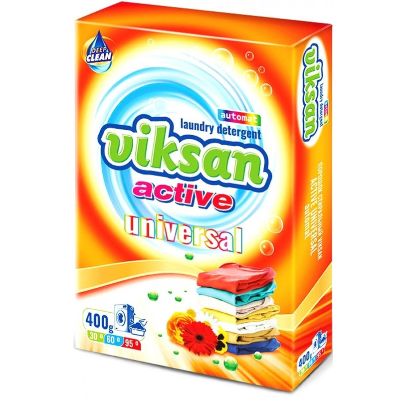 Стиральный порошок VIKSAN Active Universal Automat, 400г