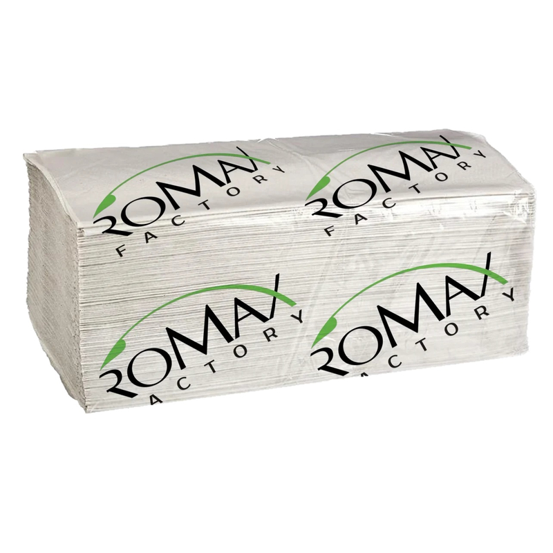 Ромакс Полотенца бумажные Z-Z серые 200лист