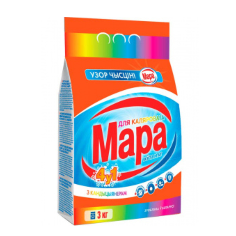 Стиральный порошок Мара 3кг Автомат д/цветного 4в1 