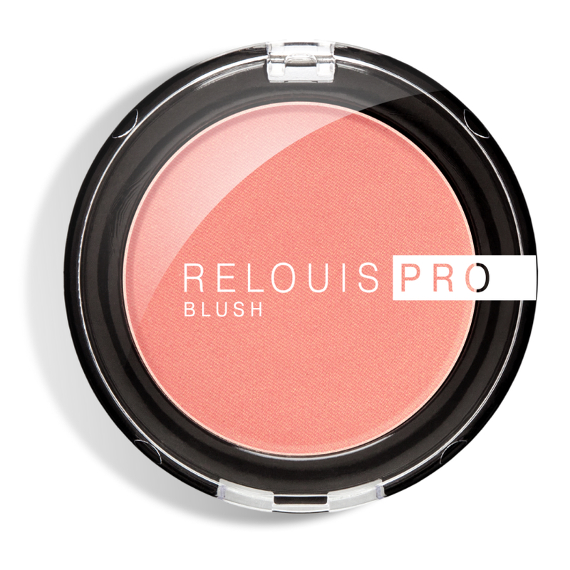 Relouis Румяна компактные PRO Blush тон 77 SHINY CORAL