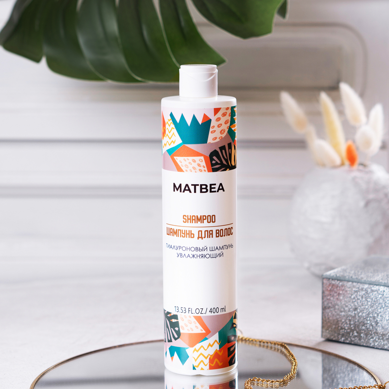 MATBEA cosmetics Шампунь Гиалуроновый увлажняющий 400мл  