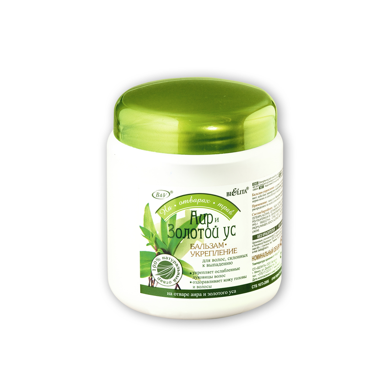 Bielita На отварах трав Бальзам-укрепление АиР и Золотой Ус пр/выпад. 450мл