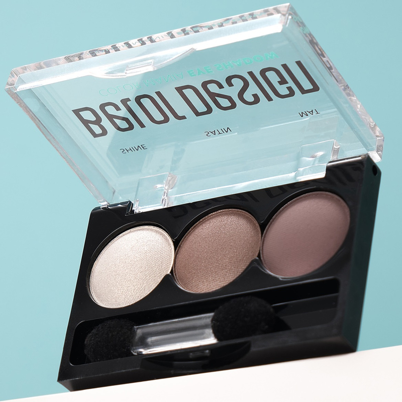 Belor Design Smart Girl Тени д/век 3 цв. COLOR MANIA тон 34