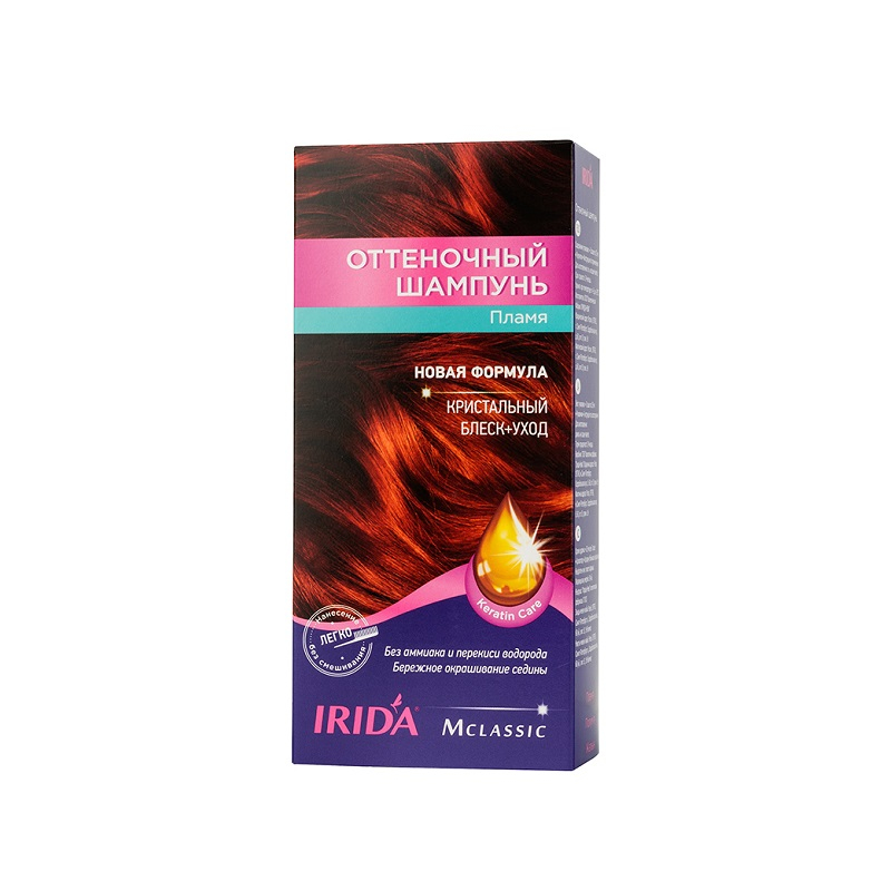 ИРИДА-М Шампунь оттеночный Пламя 3*25мл
