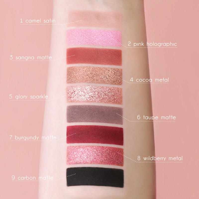 *Relouis Тени д/век Paradiso Cold 9-ти цветные 