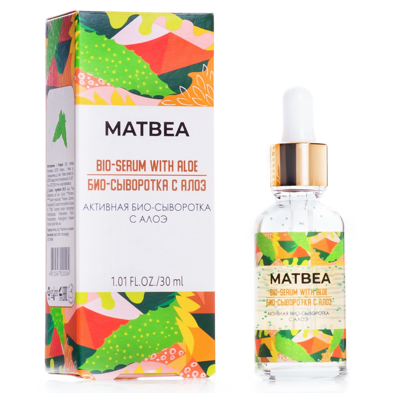 MATBEA cosmetics Био-сыворотка Активная с алоэ 30мл 