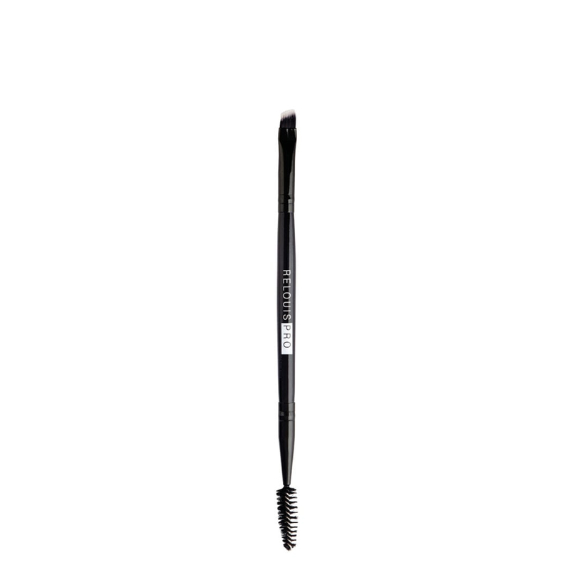 Relouis Кисть Косм №6 Двусторонняя д/бровей PRO Brow&Eyeliner Brush