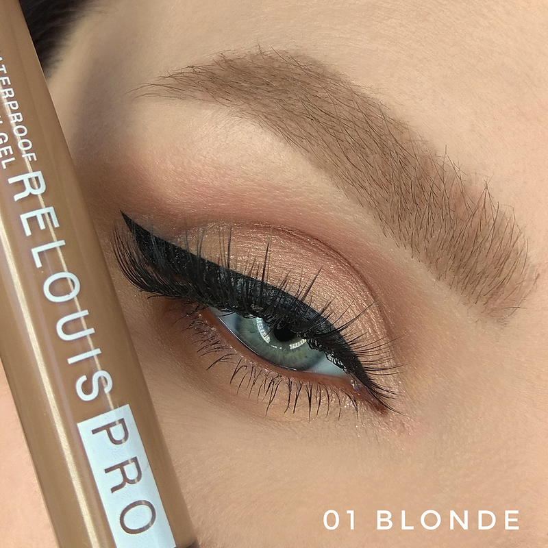 Relouis Гель д/бровей водостойкий оттеночный PRO Waterproof Color Brow Gel тон 01 Blonde