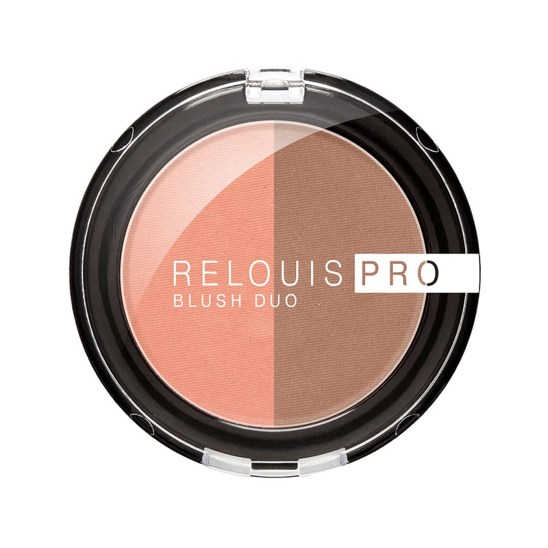 *Relouis Румяна компактные PRO Blush Duo тон 203
