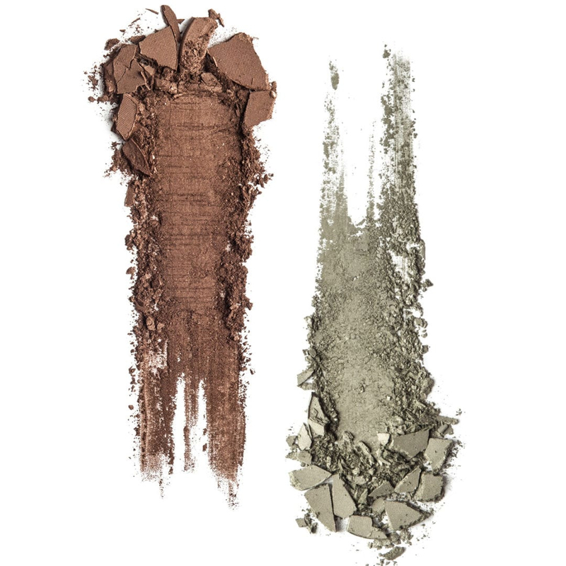 Relouis Тени д/век PRO eyeshadow DUO тон 110 (34 Cinnamon+35 Green tea)