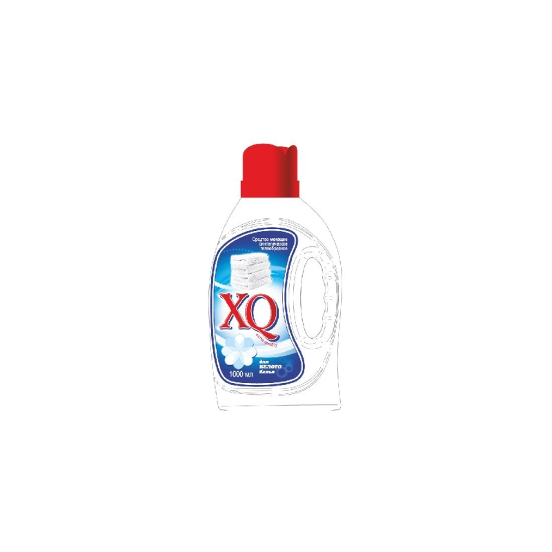 Жидкое Средство д/стирки гелеобразное ХQ д/белого белья 1000мл
