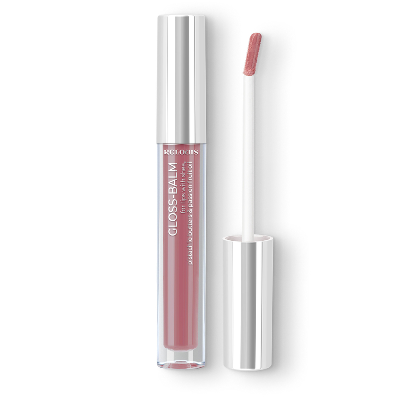 Relouis Блеск-бальзам д/губ с маслами ши, фисташки и маракуйи тон 08