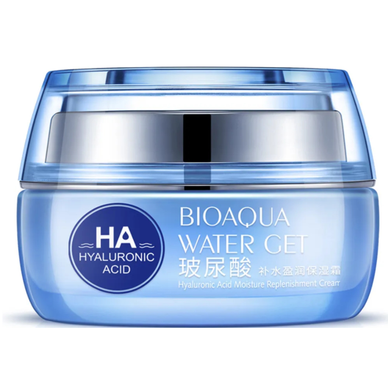 BIOAQUA HA Крем Увлажняющий для лица с гиалуроновой кислотой 50г 12шт/уп