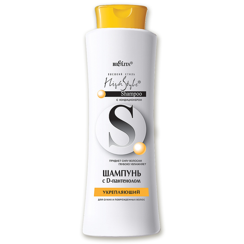 Bielita Hiqh Style Шампунь с Д-пантенолом д/сухих/повр 500мл
