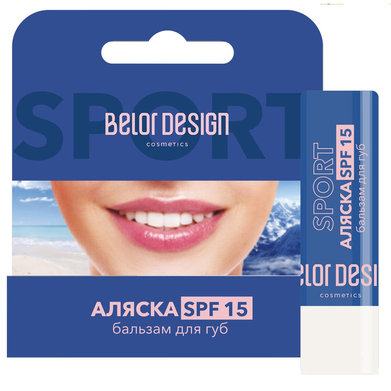 Belor Design Бальзам д/губ Аляска-спорт SPF 15 4г
