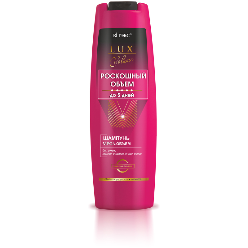 Biтэкс LuxVolume Шампунь Mega-Объем д/сухих/тонких/истонченных 400мл