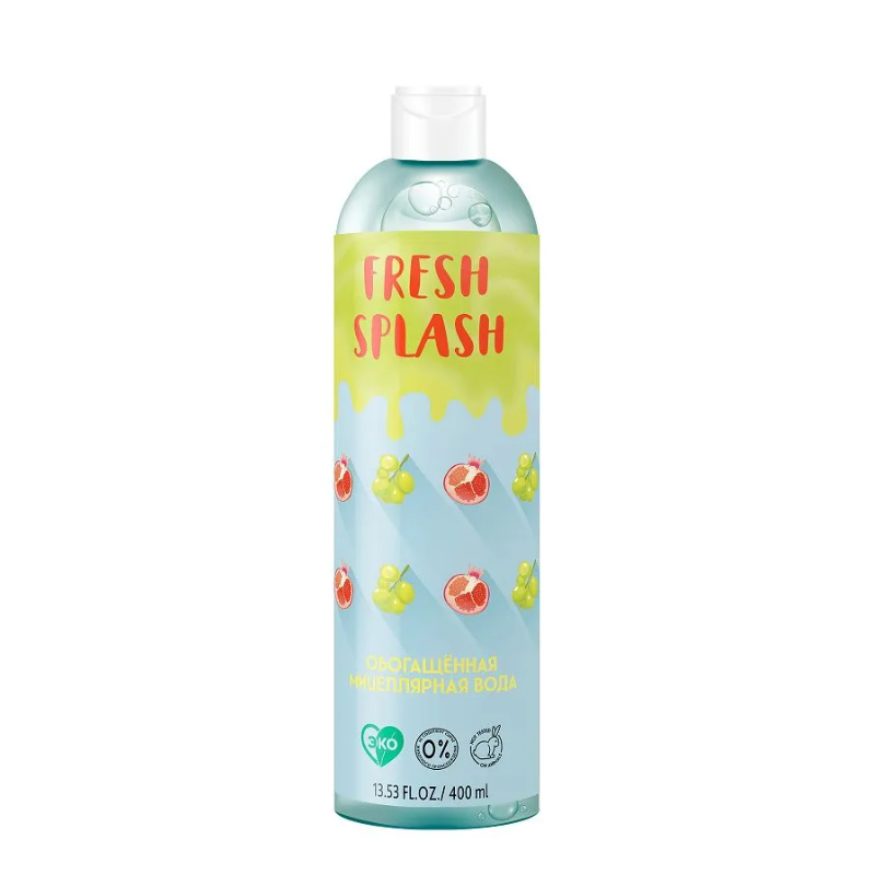 BIO WORLD FRESH SPLASH Обогащённая мицеллярная вода 400мл 