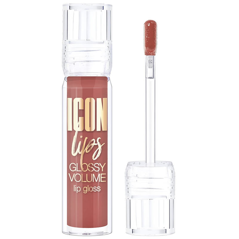 LUX visage Блеск д/губ с эффектом объема ICON lips glossy volume 510 Rosewood