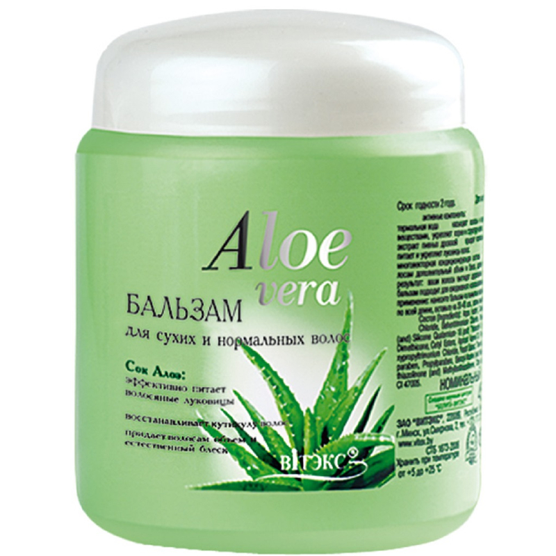 Biтэкс Алоэ Бальзам д/сухих и нормальных волос 450мл