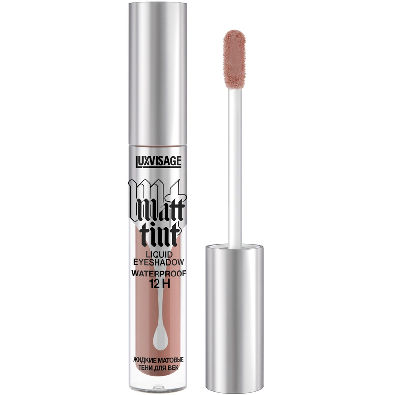 LUX visage Тени жидкие матовые Matt tint waterproof 12H 107 Rose Beige