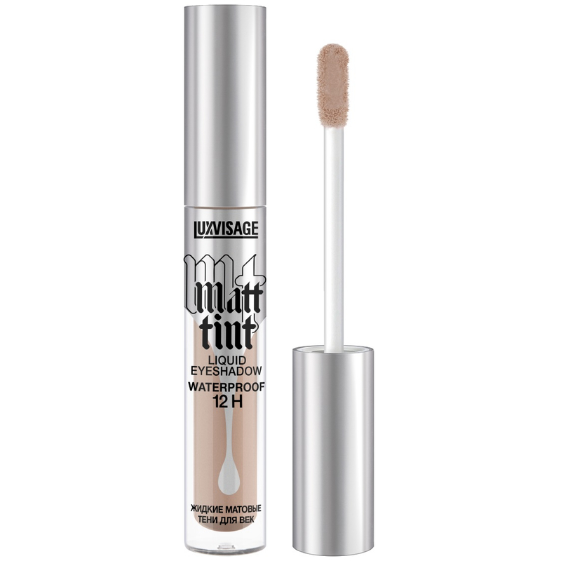 LUX visage Тени жидкие матовые Matt tint waterproof 12H 103 Nude Beige
