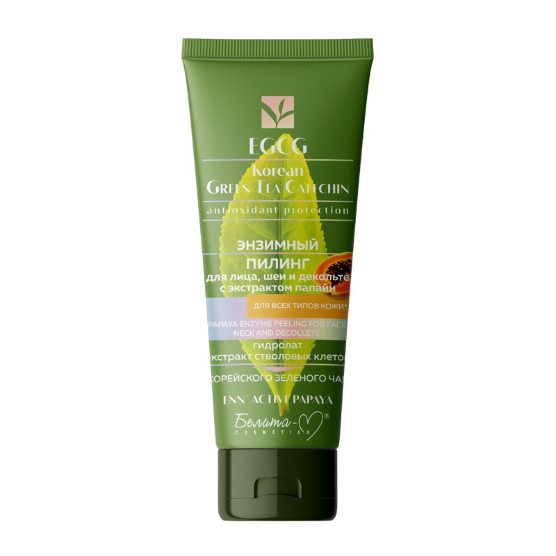 Белита-М EGCG Korean Green Tea Catechin Пилинг д/лица/шеи/декольте Энзимный 60г
