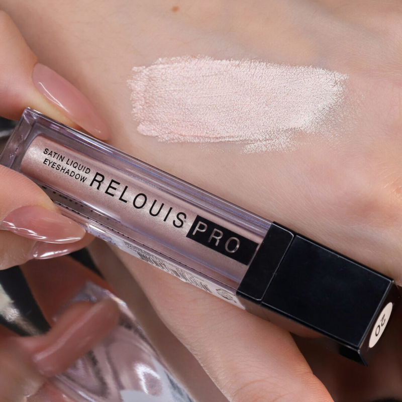 Relouis Тени д/век жидкие сатиновые PRO Satin Liquid Eyeshadow тон 20 ChampagneYes!