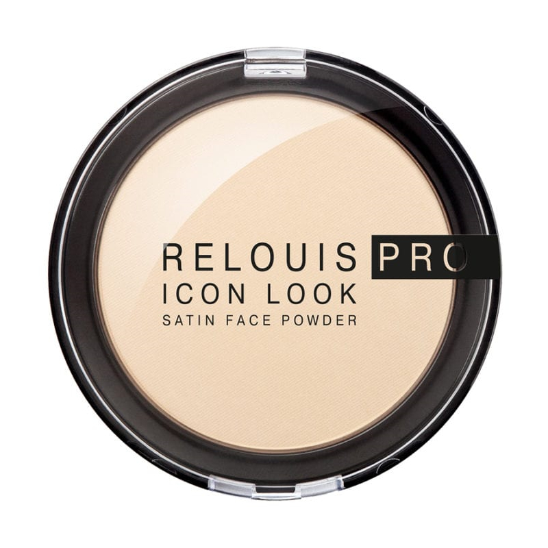Relouis Пудра компактная Icon Look Satin Face Powder тон 00