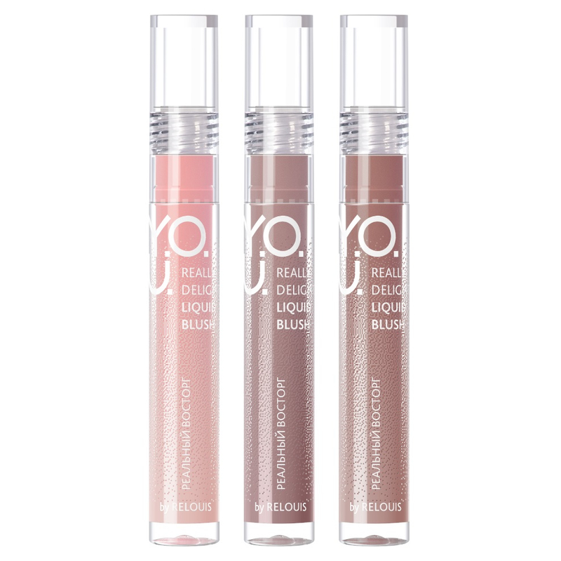 Relouis Румяна жидкие Y.O.U. Really Delight, тон 01 Lightly coral