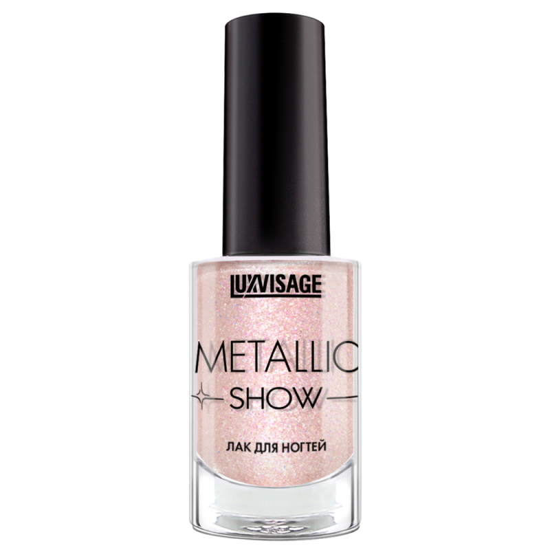 LUX visage Лак д/ногтей METALIC SHOW т 304 Розовый Кварц