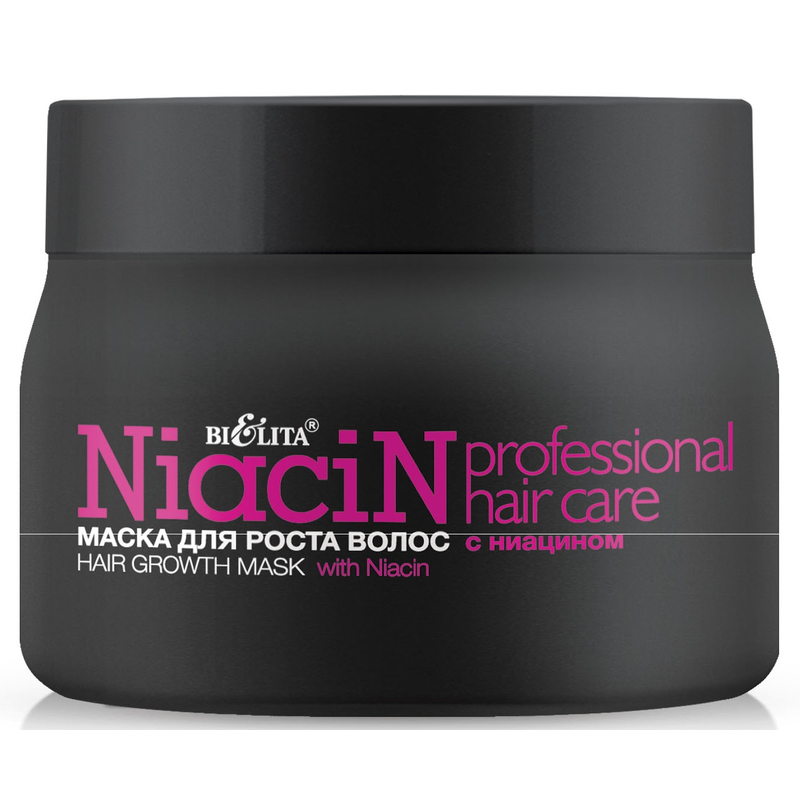 Bielita Professional HAIR CARE Маска для роста волос с ниацином 300мл