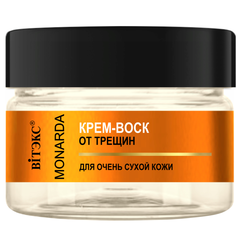 Biтэкс MONARDA КРЕМ-ВОСК ОТ ТРЕЩИН для очень сухой кожи с целеб экстрактом монарды и мочевиной, 90мл