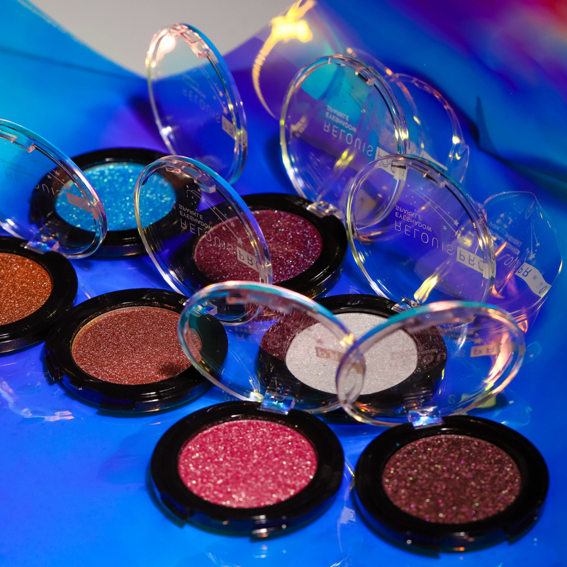 Relouis Тени для век PRO Eyeshadow Sparkle тон 03 candy pink