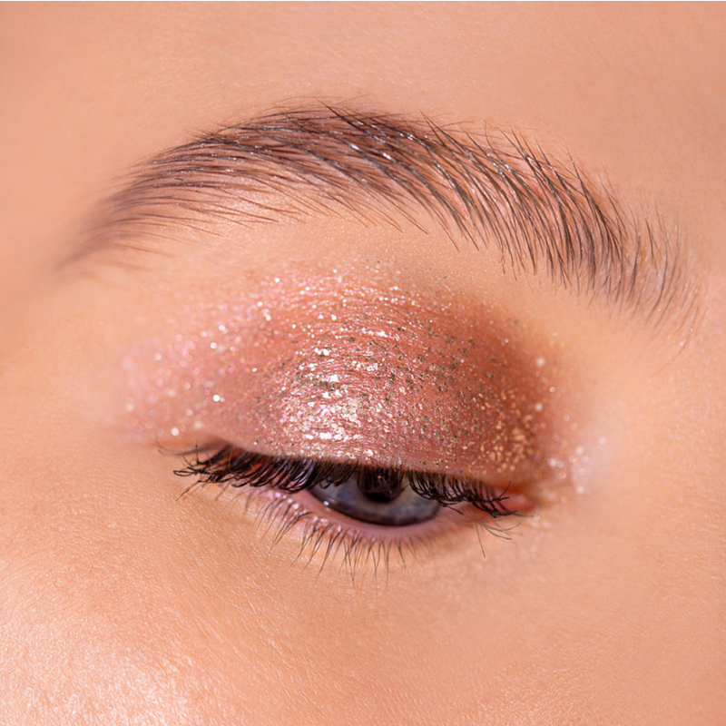 LUX visage Тени жидкие д/век Glitter Rock 303 Pink Quartz