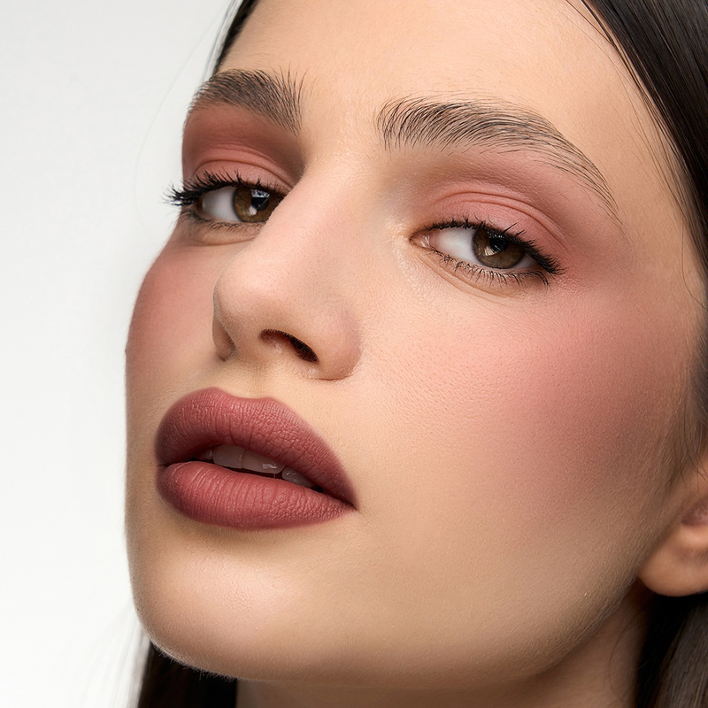 LUX visage Тинт-мусс 3 в 1 для губ, щек и век LUXVISAGE PLUSH MATT тон 306 Plumy Plum