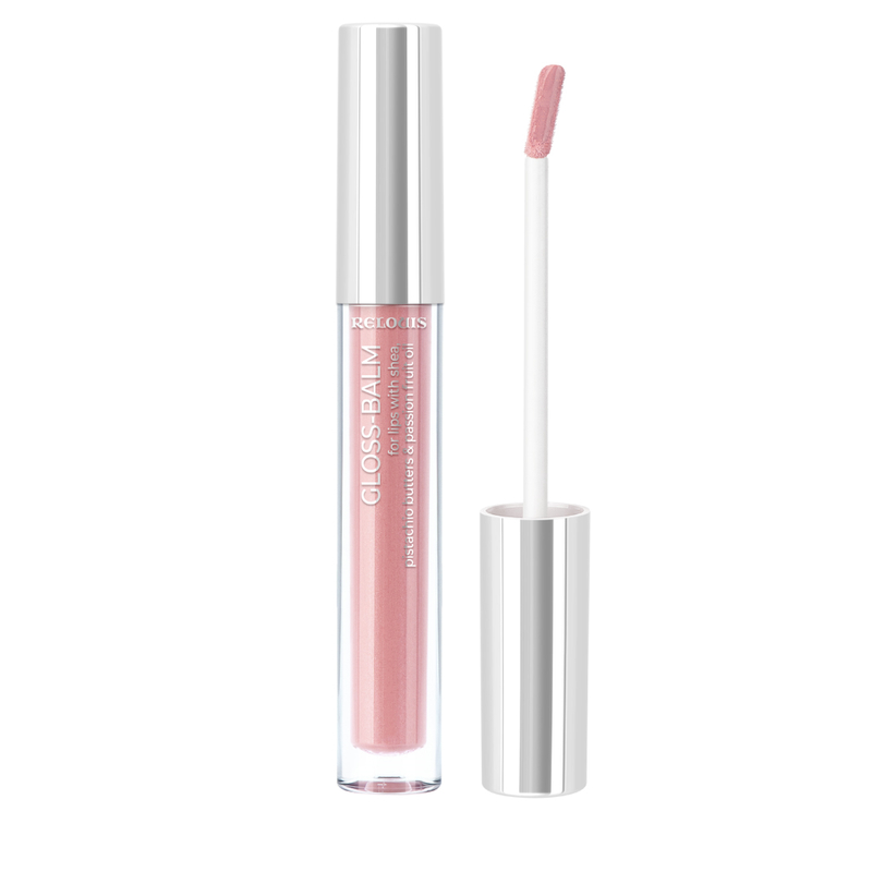 Relouis Блеск-бальзам д/губ с маслами ши, фисташки и маракуйи тон 04