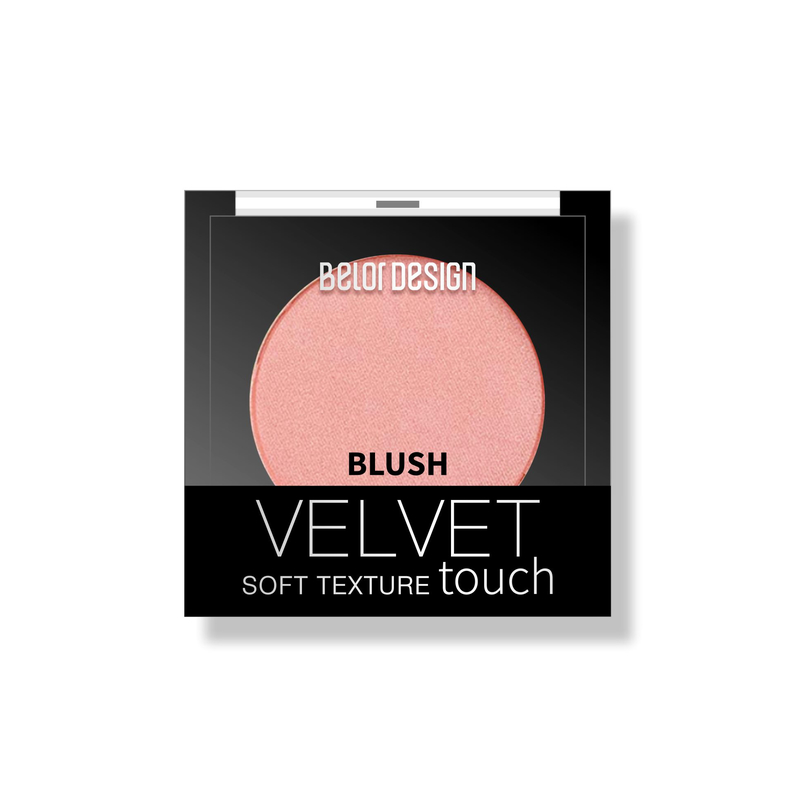 Belor Design Румяна VELVET TOUCH 101 Нежный персик