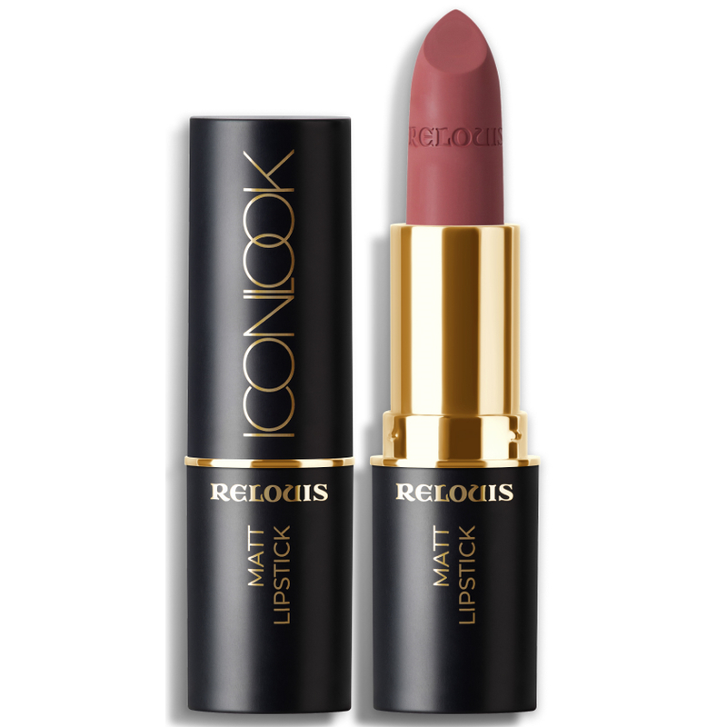 Relouis Помада губная матовая Icon Look, тон:08, Vintage Dreams