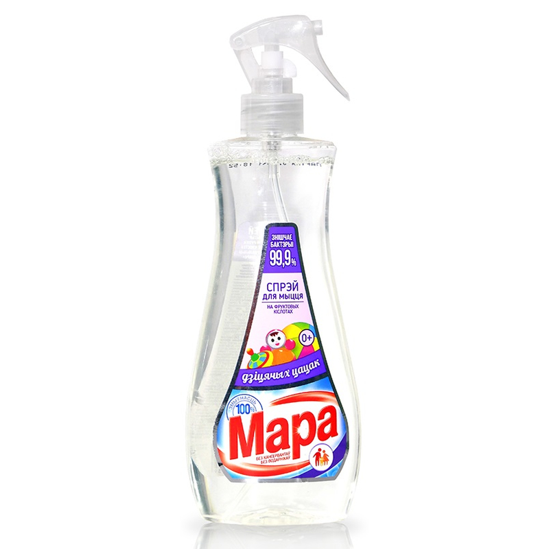 Спрей д/мытья Игрушек и Детских принадлежностей Мара 400мл
